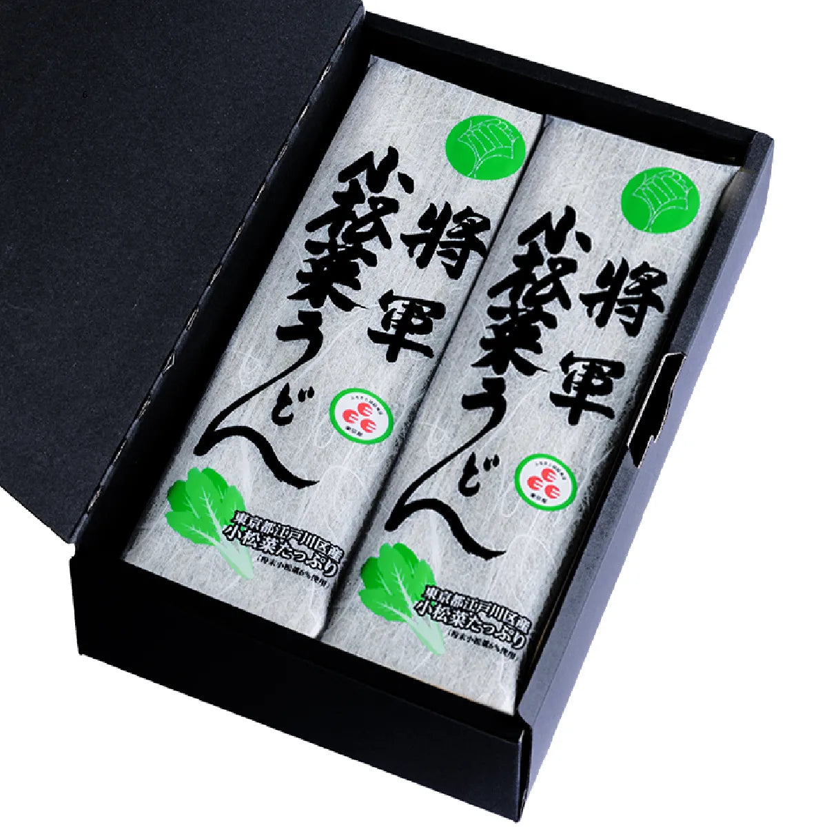 新・将軍小松菜うどん<6把(贈答用箱入)>(東京都地域特産品認定)