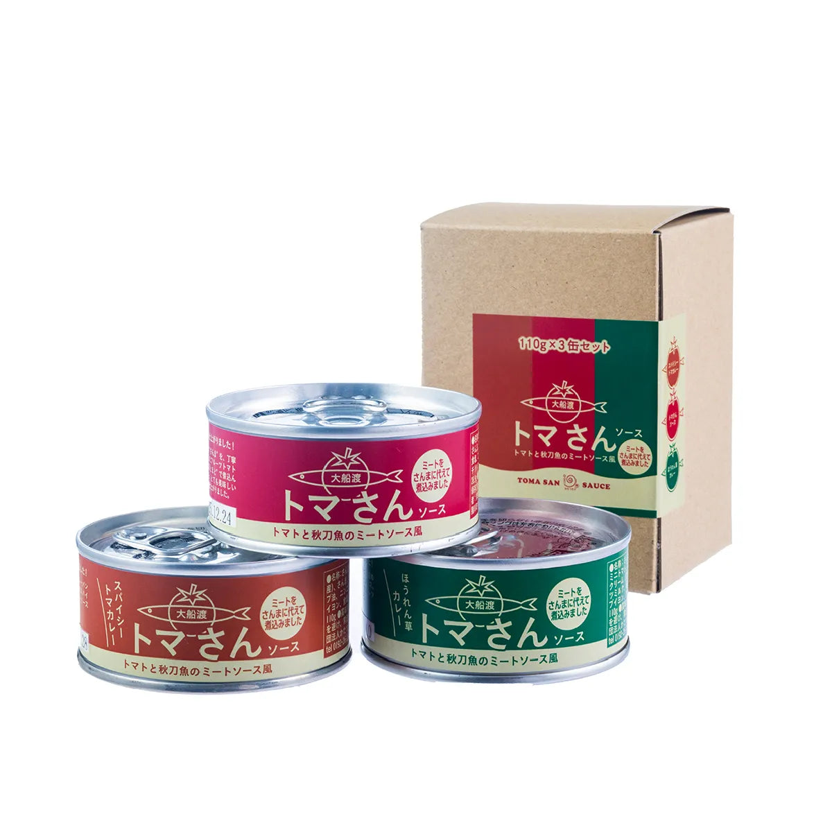 トマさんソース缶詰 〈1箱(3缶入り)〉